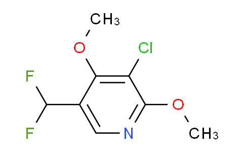3-Chloro-5-(difluoromethyl)-2,4-dimethoxypyridine