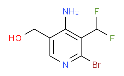 4-Amino-2-bromo-3-(difluoromethyl)pyridine-5-methanol