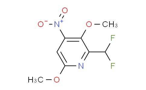 2-(Difluoromethyl)-3,6-dimethoxy-4-nitropyridine
