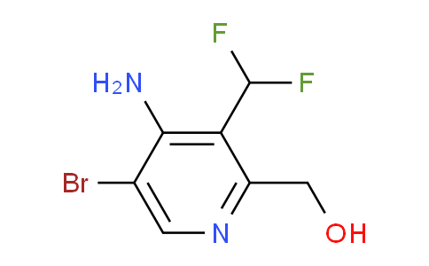 4-Amino-5-bromo-3-(difluoromethyl)pyridine-2-methanol