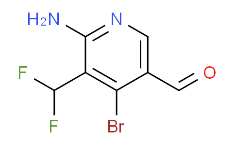 AM136180 | 1804695-69-9 | 2-Amino-4-bromo-3-(difluoromethyl)pyridine-5-carboxaldehyde