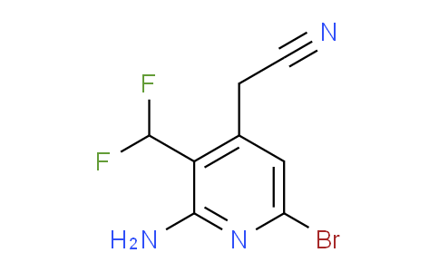 AM136188 | 1804720-08-8 | 2-Amino-6-bromo-3-(difluoromethyl)pyridine-4-acetonitrile