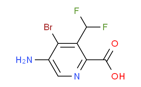 AM136193 | 1803710-59-9 | 5-Amino-4-bromo-3-(difluoromethyl)pyridine-2-carboxylic acid