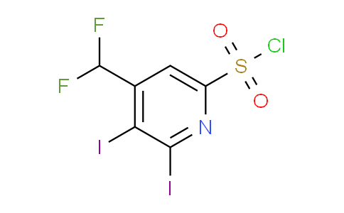 AM136204 | 1806806-61-0 | 4-(Difluoromethyl)-2,3-diiodopyridine-6-sulfonyl chloride