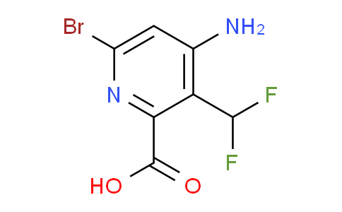 AM136206 | 1805053-99-9 | 4-Amino-6-bromo-3-(difluoromethyl)pyridine-2-carboxylic acid