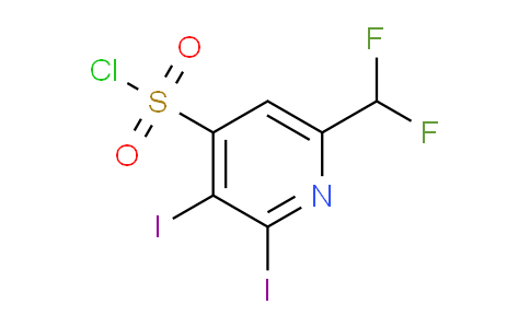 AM136207 | 1806823-72-2 | 6-(Difluoromethyl)-2,3-diiodopyridine-4-sulfonyl chloride