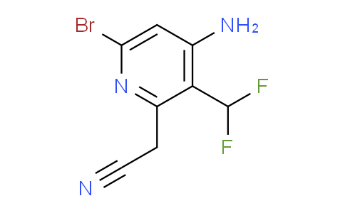 AM136210 | 1804720-20-4 | 4-Amino-6-bromo-3-(difluoromethyl)pyridine-2-acetonitrile