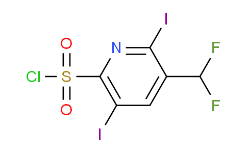 AM136215 | 1806899-29-5 | 3-(Difluoromethyl)-2,5-diiodopyridine-6-sulfonyl chloride