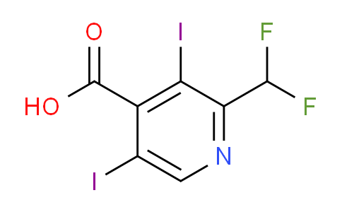 AM136218 | 1805160-57-9 | 2-(Difluoromethyl)-3,5-diiodopyridine-4-carboxylic acid