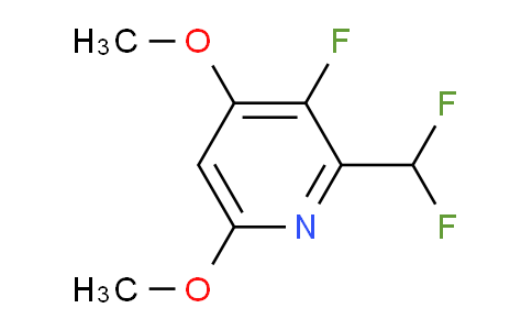 AM136222 | 1805324-59-7 | 2-(Difluoromethyl)-4,6-dimethoxy-3-fluoropyridine