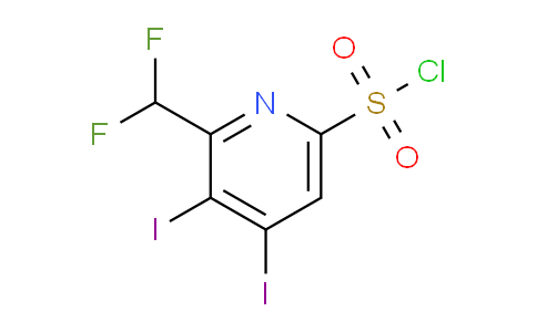 AM136224 | 1806806-97-2 | 2-(Difluoromethyl)-3,4-diiodopyridine-6-sulfonyl chloride