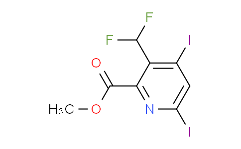 AM136226 | 1805160-63-7 | Methyl 3-(difluoromethyl)-4,6-diiodopyridine-2-carboxylate