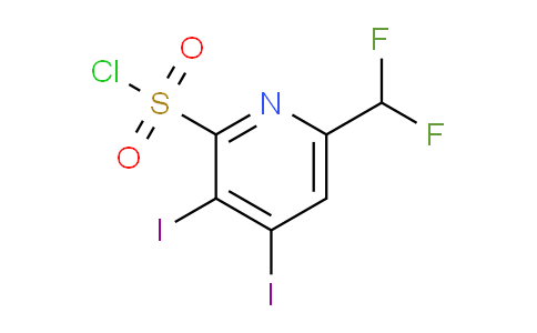 AM136228 | 1806823-83-5 | 6-(Difluoromethyl)-3,4-diiodopyridine-2-sulfonyl chloride