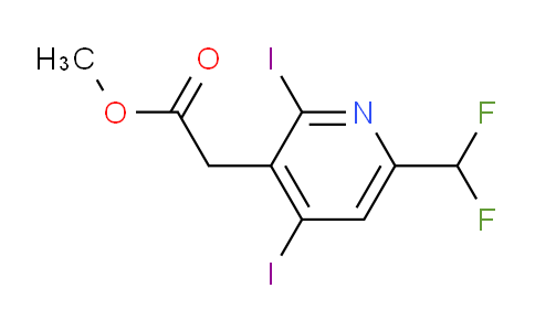 AM136237 | 1805323-04-9 | Methyl 6-(difluoromethyl)-2,4-diiodopyridine-3-acetate