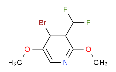 AM136258 | 1806044-91-6 | 4-Bromo-3-(difluoromethyl)-2,5-dimethoxypyridine