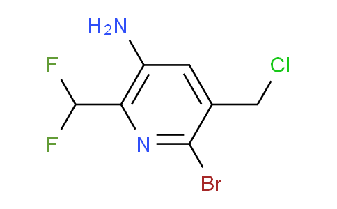 AM136267 | 1805053-33-1 | 5-Amino-2-bromo-3-(chloromethyl)-6-(difluoromethyl)pyridine