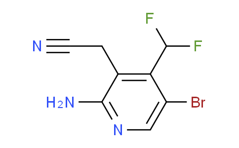 AM136277 | 1805334-63-7 | 2-Amino-5-bromo-4-(difluoromethyl)pyridine-3-acetonitrile