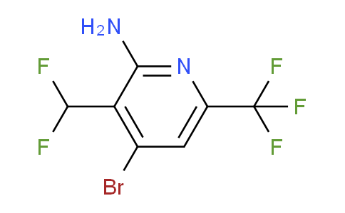 AM136279 | 1804724-50-2 | 2-Amino-4-bromo-3-(difluoromethyl)-6-(trifluoromethyl)pyridine