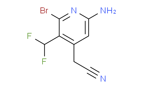 AM136280 | 1806836-31-6 | 6-Amino-2-bromo-3-(difluoromethyl)pyridine-4-acetonitrile