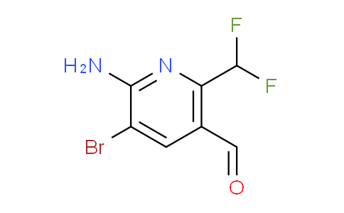 AM136282 | 1805205-19-9 | 2-Amino-3-bromo-6-(difluoromethyl)pyridine-5-carboxaldehyde