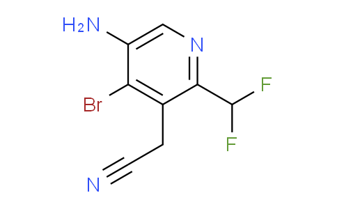 AM136286 | 1805207-43-5 | 5-Amino-4-bromo-2-(difluoromethyl)pyridine-3-acetonitrile