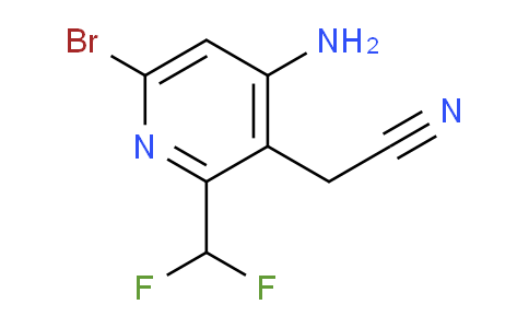 AM136296 | 1806058-60-5 | 4-Amino-6-bromo-2-(difluoromethyl)pyridine-3-acetonitrile