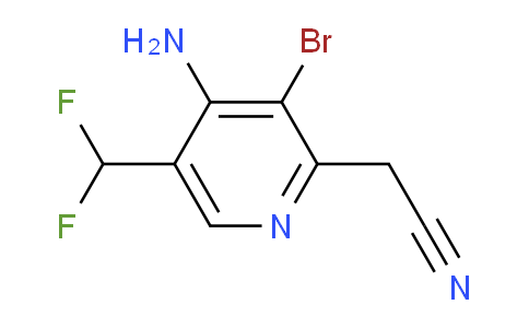 AM136298 | 1805334-86-4 | 4-Amino-3-bromo-5-(difluoromethyl)pyridine-2-acetonitrile