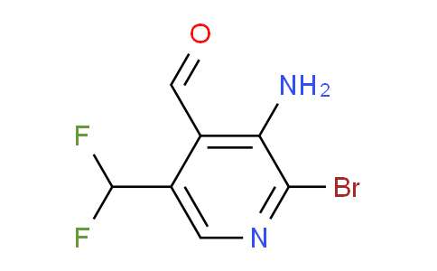 AM136299 | 1806813-30-8 | 3-Amino-2-bromo-5-(difluoromethyl)pyridine-4-carboxaldehyde