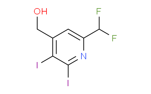 AM136303 | 1805254-24-3 | 6-(Difluoromethyl)-2,3-diiodopyridine-4-methanol