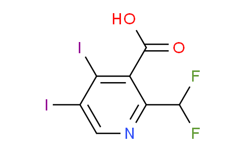 AM136308 | 1805048-99-0 | 2-(Difluoromethyl)-4,5-diiodopyridine-3-carboxylic acid