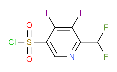 AM136314 | 1804694-23-2 | 2-(Difluoromethyl)-3,4-diiodopyridine-5-sulfonyl chloride