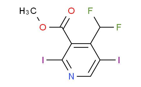 AM136318 | 1806787-60-9 | Methyl 4-(difluoromethyl)-2,5-diiodopyridine-3-carboxylate