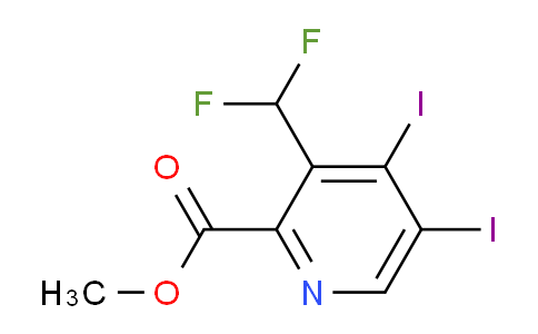 AM136326 | 1804450-68-7 | Methyl 3-(difluoromethyl)-4,5-diiodopyridine-2-carboxylate
