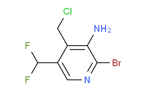 AM136339 | 1805338-60-6 | 3-Amino-2-bromo-4-(chloromethyl)-5-(difluoromethyl)pyridine