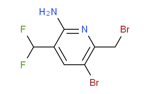AM136343 | 1806057-31-7 | 2-Amino-5-bromo-6-(bromomethyl)-3-(difluoromethyl)pyridine