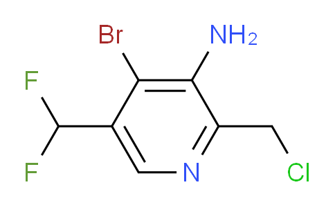 AM136344 | 1804724-15-9 | 3-Amino-4-bromo-2-(chloromethyl)-5-(difluoromethyl)pyridine
