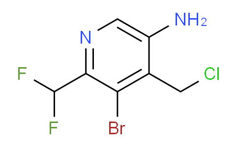 AM136351 | 1805260-36-9 | 5-Amino-3-bromo-4-(chloromethyl)-2-(difluoromethyl)pyridine