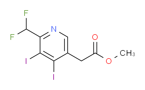 AM136352 | 1806040-36-7 | Methyl 2-(difluoromethyl)-3,4-diiodopyridine-5-acetate