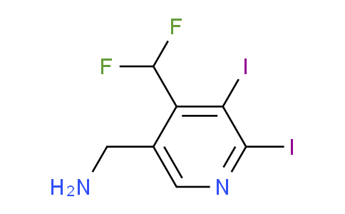 AM136354 | 1805011-17-9 | 5-(Aminomethyl)-4-(difluoromethyl)-2,3-diiodopyridine