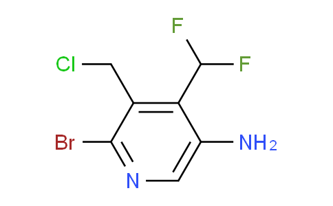 AM136361 | 1804724-31-9 | 5-Amino-2-bromo-3-(chloromethyl)-4-(difluoromethyl)pyridine