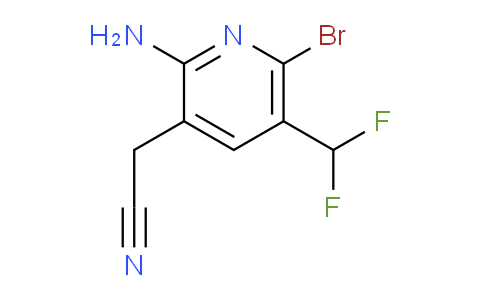AM136366 | 1804720-15-7 | 2-Amino-6-bromo-5-(difluoromethyl)pyridine-3-acetonitrile