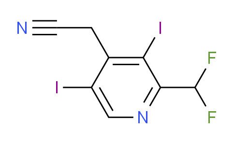 AM136368 | 1803704-90-6 | 2-(Difluoromethyl)-3,5-diiodopyridine-4-acetonitrile