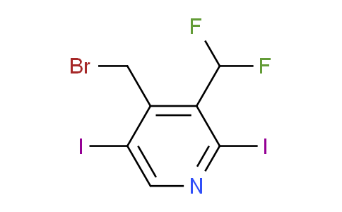 AM136369 | 1806825-37-5 | 4-(Bromomethyl)-3-(difluoromethyl)-2,5-diiodopyridine