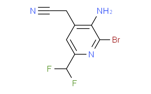 AM136370 | 1806807-11-3 | 3-Amino-2-bromo-6-(difluoromethyl)pyridine-4-acetonitrile