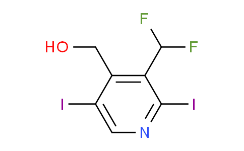 3-(Difluoromethyl)-2,5-diiodopyridine-4-methanol