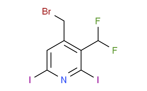 AM136378 | 1805005-13-3 | 4-(Bromomethyl)-3-(difluoromethyl)-2,6-diiodopyridine