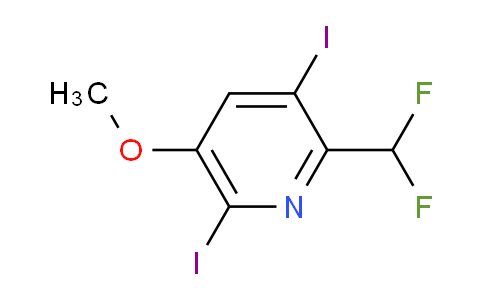 AM136390 | 1806896-61-6 | 2-(Difluoromethyl)-3,6-diiodo-5-methoxypyridine