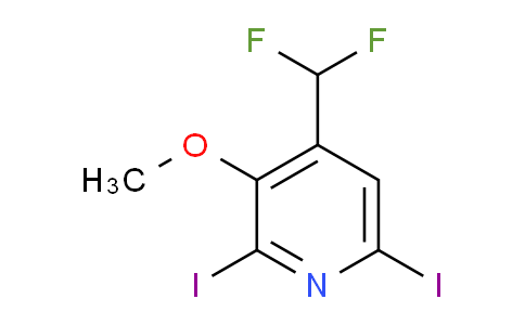 AM136394 | 1806824-71-4 | 4-(Difluoromethyl)-2,6-diiodo-3-methoxypyridine