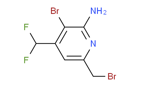 AM136399 | 1804693-34-2 | 2-Amino-3-bromo-6-(bromomethyl)-4-(difluoromethyl)pyridine
