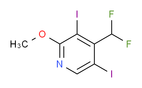 AM136400 | 1806892-59-0 | 4-(Difluoromethyl)-3,5-diiodo-2-methoxypyridine